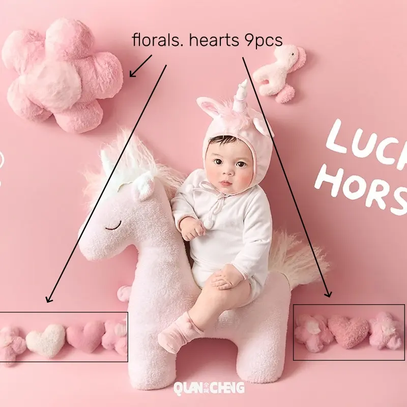 Florals + Hearts 9pcs